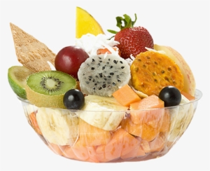 Helado De Frutas - Ensalada De Frutas Con Helado Png