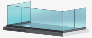 Imperio A Series Framless Glass Railings - Glass Railing Png