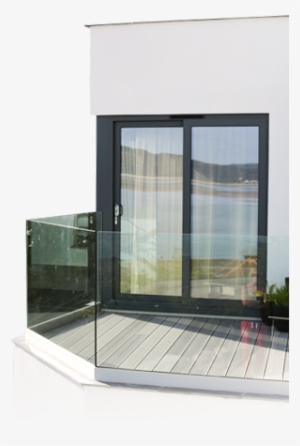 Transform Your Living Space With A Beautiful Bespoke - Glass Balcony Png Transparent