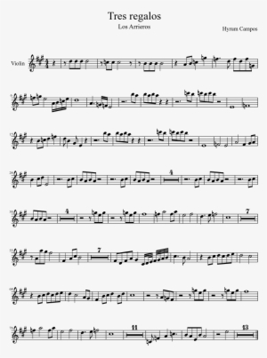 Tres Regalos Sheet Music Composed By Hyrum Campos 1 - Its Over Isnt It Sheet Music