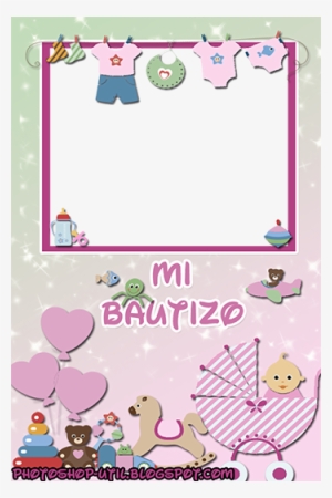 Top Images For Mi Bautizo Photoshop On Picsunday - Marco Bautizo Niña Png