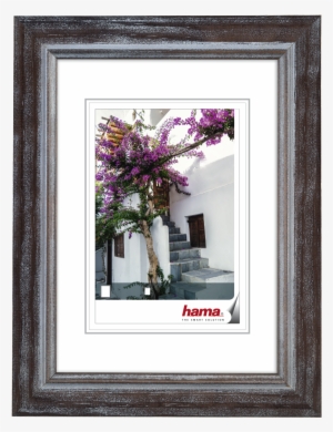 "rhodes" Wooden Frame, Brown, 15 X 20 Cm - Hama Holzrahmen Rhodos, Braun, 40 X 50 Cm