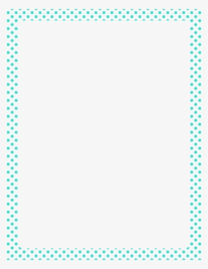 Teal Border Frame Png Clipart - Red White And Blue Border Free
