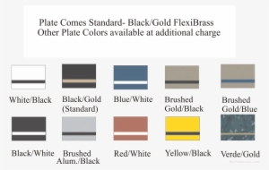 State Shaped Plaque Colors - Graphics