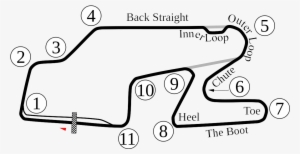 Watkins Glen Circuit Map