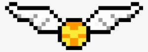 Golden Snitch - Golden Snitch Pixel Art