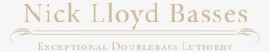 Logo - Nick Lloyd Basses