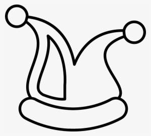 Jester Hat Coloring Page - Chapeu De Bobo Para Colorir