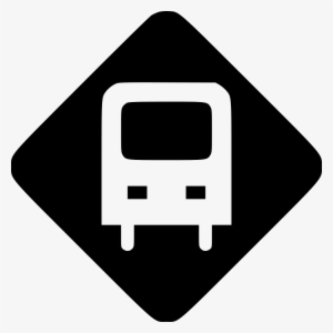 Bus Stop Sign - Icon