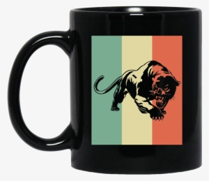 Panther Animal Vinyl Wall Art (black)