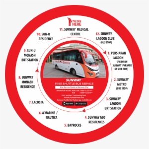 Sunway Shuttle Bus Tracker - Free Shuttle Service Sunway
