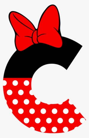 Letter C, Alphabet Letters, Mickey E Minie, Minnie - Minnie Mouse Letter C