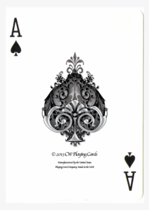 Boudoir Playing Cards - Bicycle Playing Cards Ace Of Spades