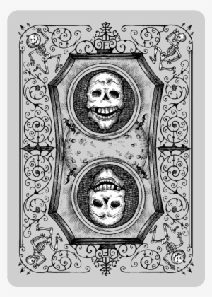 Fulton's October Playing Cards - Skull Playing Card Backs