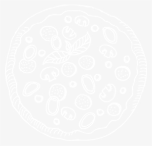 Pizza And Sandwiches - Pizza Png White