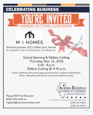 Grand Opening & Ribbon Cutting - Aurora