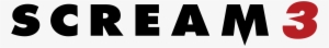 Scream 3 Logo Png Transparent - Scream 3 Logo Png