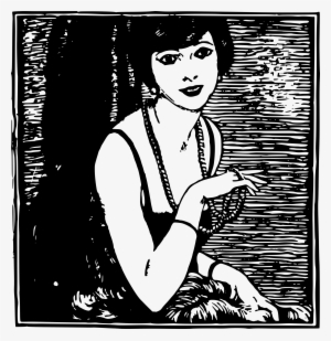 This Free Icons Png Design Of Sexy Lady With Necklace