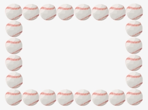 Small - Baseball Border Vector Free