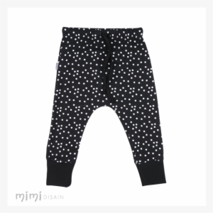 Mimi Cathy Pants Black White Dot - Blusa En Ingles