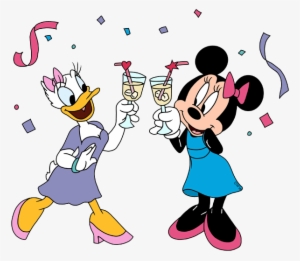 Baby Minnie Baby Mickey Daisy Duck Daisy, Minnie Toasting - Disney Birthday