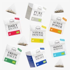 7 Organic Teatox Blends, 7 X 12 Tea Bags Á 2g