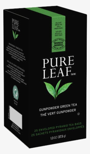 Pure Leafᵀᴹ Hot Tea Bags Gunpowder Green Tea 25 Count, - Pure Leaf English Breakfast