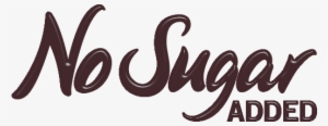 Nogsugar - No Sugar Added Png