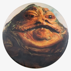 Jabba The Hut Star Wars Entertainment Button Museum