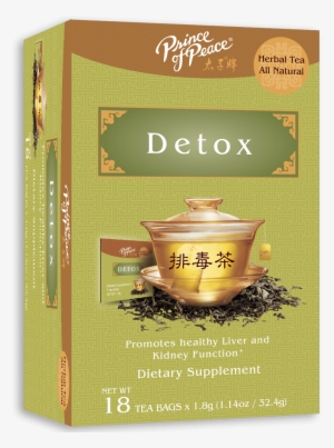 Detox Tea, 18 Bags - Prince Of Peace Herbal Tea Relax 18 Bags Box