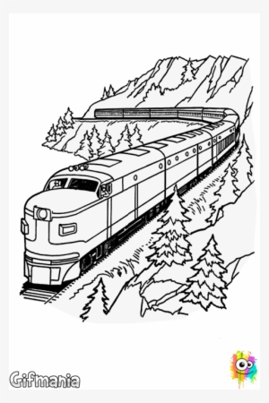 Tren De Mercancías Train Coloring Pages, Printable - Lego Train Colouring Pages