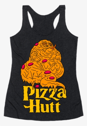Pizza Hutt Racerback Tank Top - Not All Who Wander Are Lost T Shirt