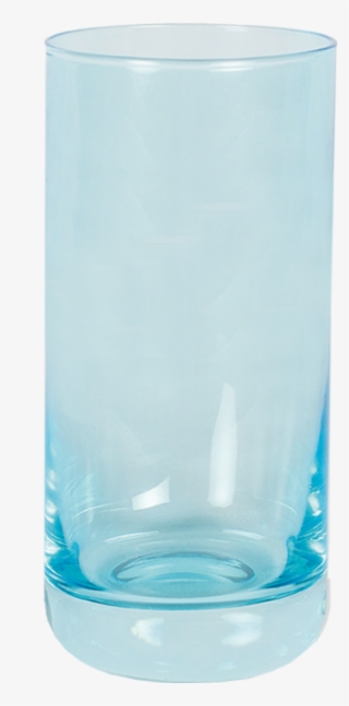 Fluorescent Blue Whisky Glass - Vase