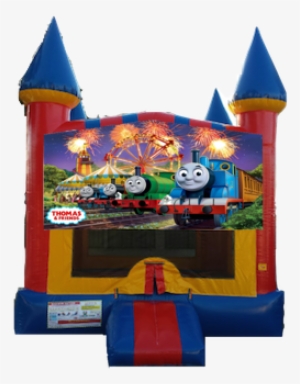 Castle Jumper Thomas The Train $85 - Thomas & Friends - Carnival At Night: 35 Piece