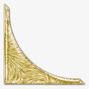 Gold Corner 5c - Gold Corner Border Png