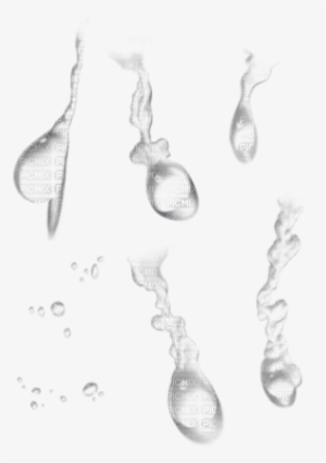 Lagrima - Gotas De Agua Png