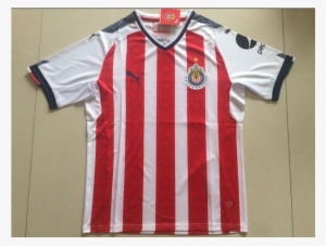 17-18 Chivas Home - Polo Shirt