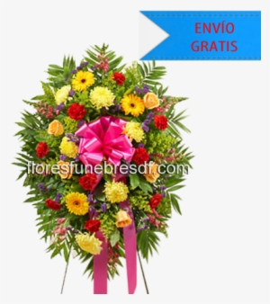 Lagrimas, Tu Por Siempre El Mejor - Bright Sympathy Standing Spray - Flowers By 1-800 Flowers