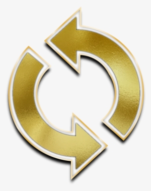 Arrow Png Reload Arrow Golden Texture Gold Border, - Arrow