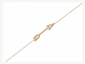 Arrow Bracelet Gold Vermeil - Chain