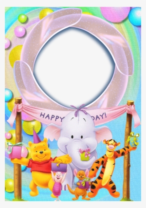Winnie The Pooh And Tiger Png Free Clipartu200b - Happy Birthday With Winnie Pooh