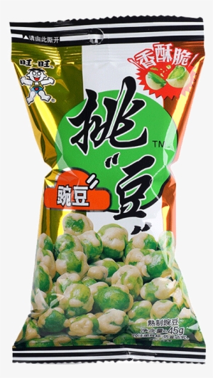 Want Want Crispy Peanut 50g/pack Peas 45g/pack Casual - Broad Beans Snack - Want Want