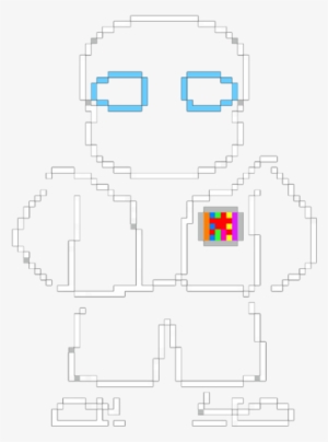 "i'm Blank Sans, Traveler Of The Multiverse And Friend - Ink Sans Battle Sprites