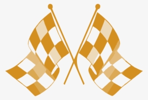 Happy New Year From The Lichess Team, Who Wishes All - Round Checkered Flag Symbol
