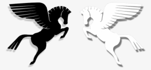 Pegasus Clipart Greek - Pegasus Pictures In Black And White