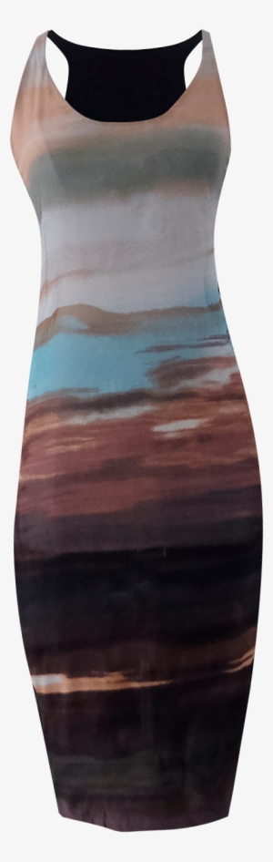 Sunset Tank Dress By British Steele - Dress