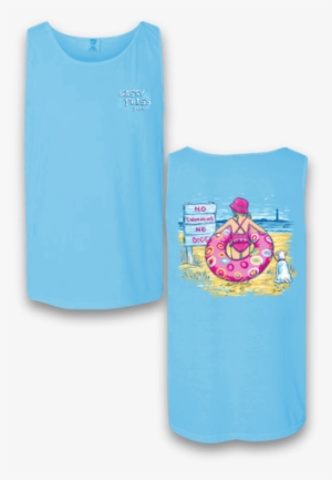 Sassy Frass No Swimming No Dogs Beach Comfort Colors - Top