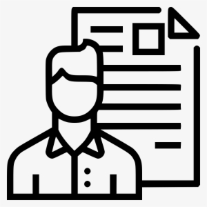 Man Resume Document Employee Shortlisted Portfolio - Website Visitor