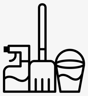Mop Water Bucket And Cleaning Spray Comments - Orden Y Limpieza Png