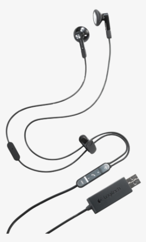 Logitech Usb Headphones - Logitech Bh320 Usb Stereo Earbuds - Headset